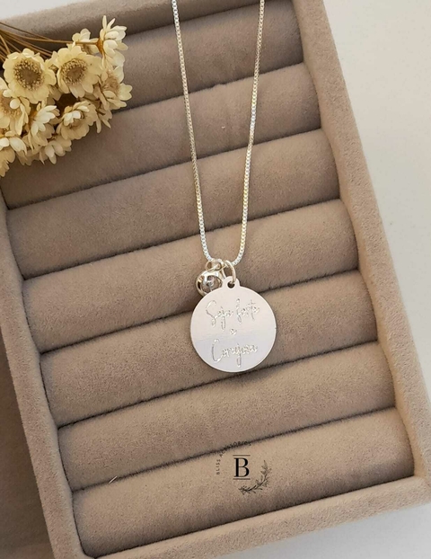 Colar Seja Forte e Corajosa - CL01