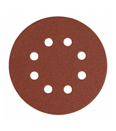 DISCO DE LIXA COM VELCRO 125MM GRÃO 220 KIT COM 5 UNIDADES ATLAS