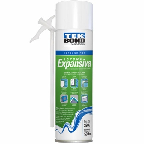 ESPUMA EXPANSIVA UNIVERSAL 500ML TEK BOND