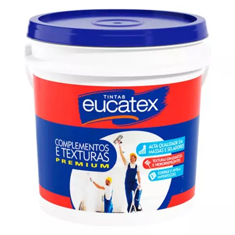 MASSA ACRILICA BRANCA 5,8KG EUCATEX