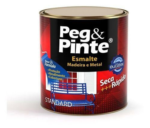 ESMALTE SINTÉTICO STANDARD 900ML MARFIM PEG&PINTE