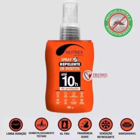 REPELENTE SPRAY 10HR 100ML NUTRIEX