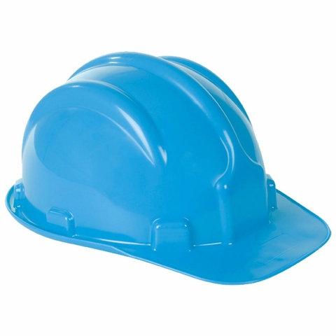 CAPACETE DE SEGURANÇA AZUL CLARO PLASTCOR