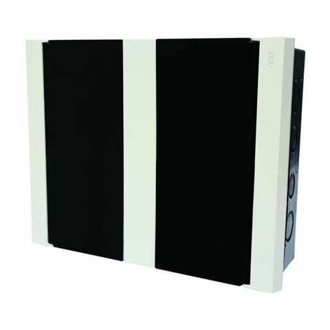 CENTRAL PARA 12 DISJUNTORES NEMA / 16 DIN BRANCO FUME BIKI