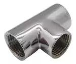 TEE RR ZAMAC 3/4" (25MM) CROMADO GARDEN