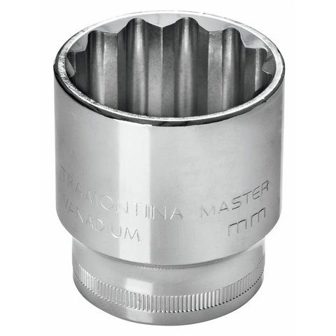 SOQUETE ESTRIADO 22MM ENCAIXE 1/2" MASTER TRAMONTINA