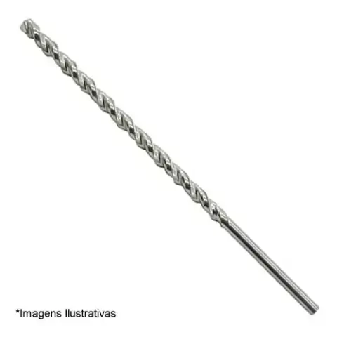 BROCA DE VIDEA LONGA 330X6,0MM (1/4") BRASFORT