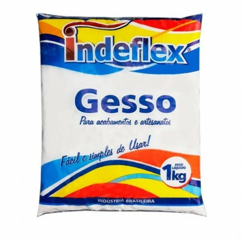 GESSO COLA 1KG INDEFLEX