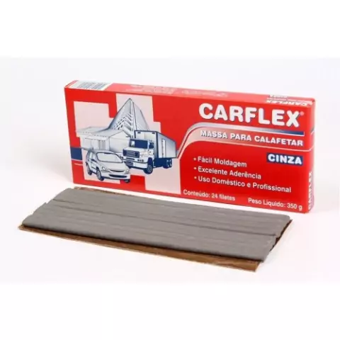 MASSA PARA CALAFETAR CINZA 350G CARFLEX