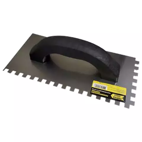 DESEMPENADEIRA DE AÇO DENTADA 10X25CM CABO REFORÇADO FERTAK TOOLS