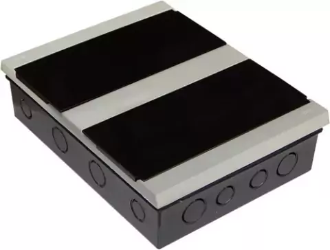 CENTRAL PARA 12 DISJUNTORES NEMA / 16 DIN CINZA FUME BIKI