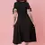 Vestido Boneca Midi Preto na internet