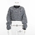suéter cropped estrelas y2k - comprar online