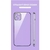 capinha de borda colorida e traseira transparente para iPhone na internet