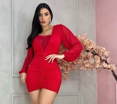Vestido gringa com bojo