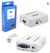 Mini Conversor Adaptador HDMI para VGA + Áudio