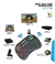 LELONG Mini Teclado Wireless Bluetooth Touchpad Sem Fio Iluminado LE-7716 Lelong Max