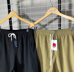 Bermuda Masculina Spit Fire Rosa sk8 Skate Shop Short em Elastano com Tal Tel Envio Imediato - comprar online