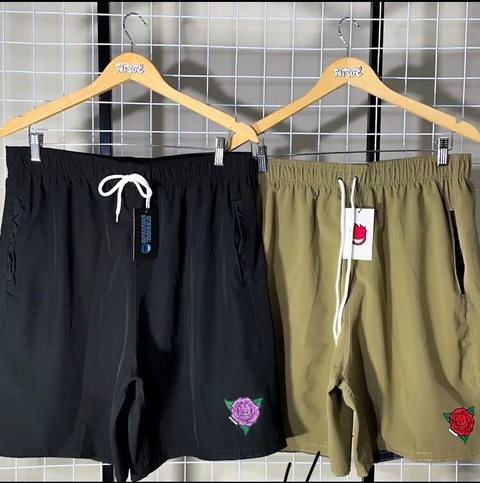 Bermuda Masculina Spit Fire Rosa sk8 Skate Shop Short em Elastano com Tal Tel Envio Imediato