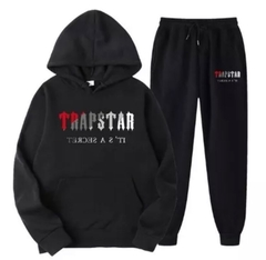 Conjunto de Moletom Trapstar agasalho Moletom + Calça jogger