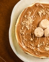 Cheesecake de Doce de leite com Paçoca