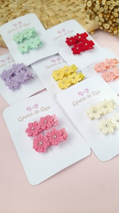 HAIR CLIPS FLOR