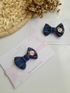 FAIXINHA BELLA JEANS FLOR 6.5CM