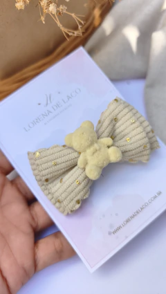 LACINHO POÁ URSO 6.5CM