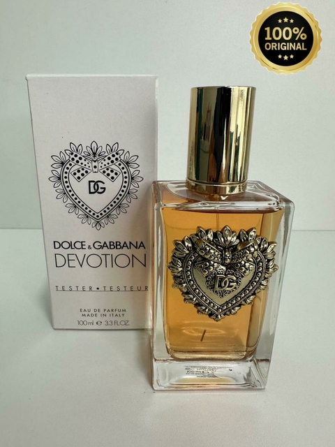 CAIXA SIMPLES- Devotion Dolce & Gabbana Eau de Parfum 100 ml – Tester Original
