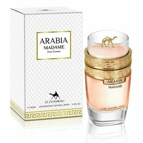 Arábia Madame Pour Femme (Referencia Olfativa Coco Mademoiselle) 100 ml- Perfume Árabe