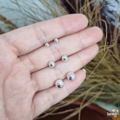 TRIO DE BRINCOS ESFERAS - comprar online