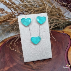 CONJUNTO CORAÇÃO 16X20MM