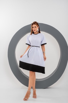 Vestido MID Barrado - comprar online