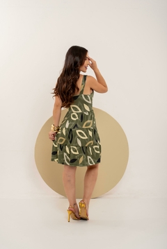 Vestido Bonequinha Estampado - Seja Luz Conceito