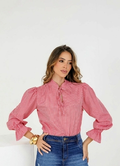 Blusa Vanessa Xadrez - comprar online