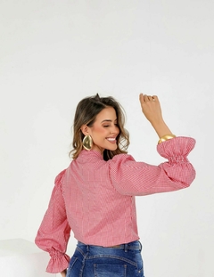 Blusa Vanessa Xadrez na internet