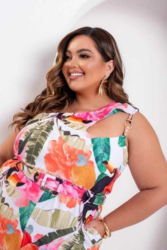 Vestido Abertura Ombro - comprar online