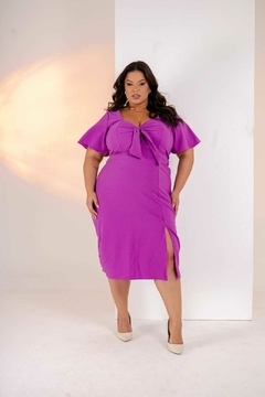 Vestido MID Laço na internet