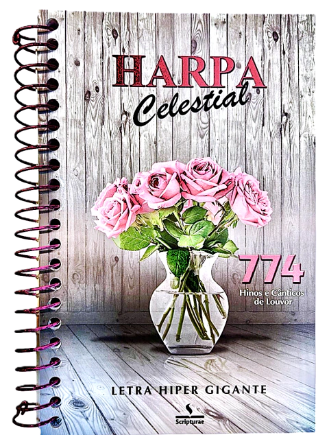 Harpa Grande Espiral Vaso