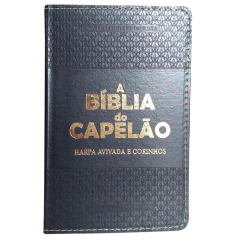 A BIBLIA DO CAPELAO ARC - C/ HARPA PRETA