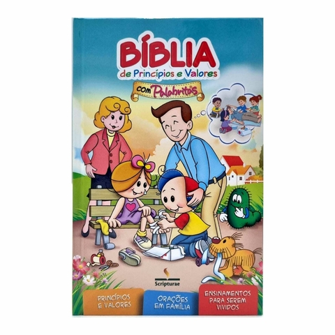 Bíblia Infantil De Princípios E Valores Palabritas - Capa Dura