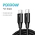 Cabo Usb Tipo-C para Carregamento Rápido (Android, Ios e Macbook) - Treenine