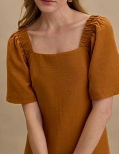 Vestido Bourke Marrom - Flor de Liiz
