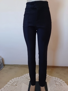 Calça de Suede Preta
