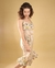 vestido frescor areia - Lais desenha