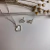 Colar Coração Vazado Cravejado na Lateral Pingente 11mm - comprar online