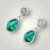 Brinco Gota Zircônia Turmalina - comprar online
