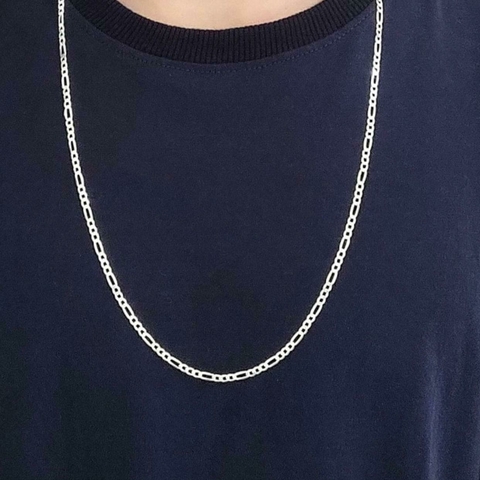 Corrente Masculina 3x1 3mm 70 cm