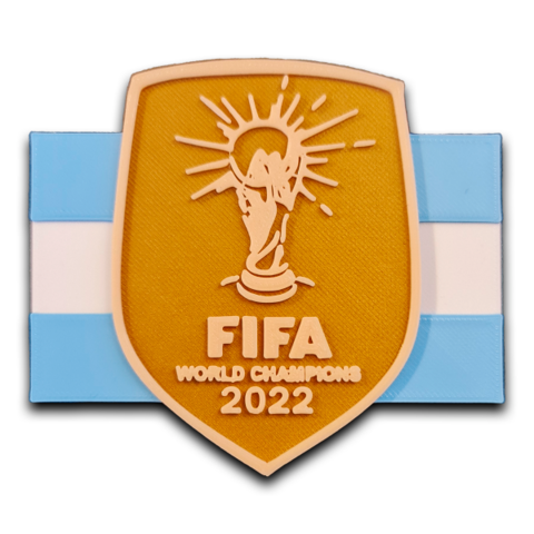 Imán Escudo FIFA Campeón del Mundo 2022