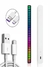 Kit 2 Barra de Led RGB Com Ritmo de Som/ Carregamento Com USB Luz Ambiente - Compras Perfeitas